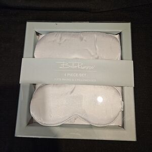 Bella Russo 4 Piece Set ~ 2 eye masks & 2 pillowcases "NEW"
